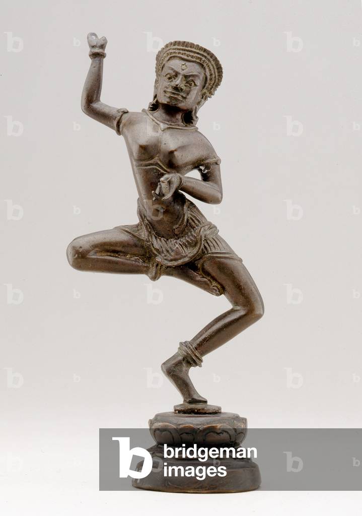 Dancing Dakini, Lopburi culture (bronze)