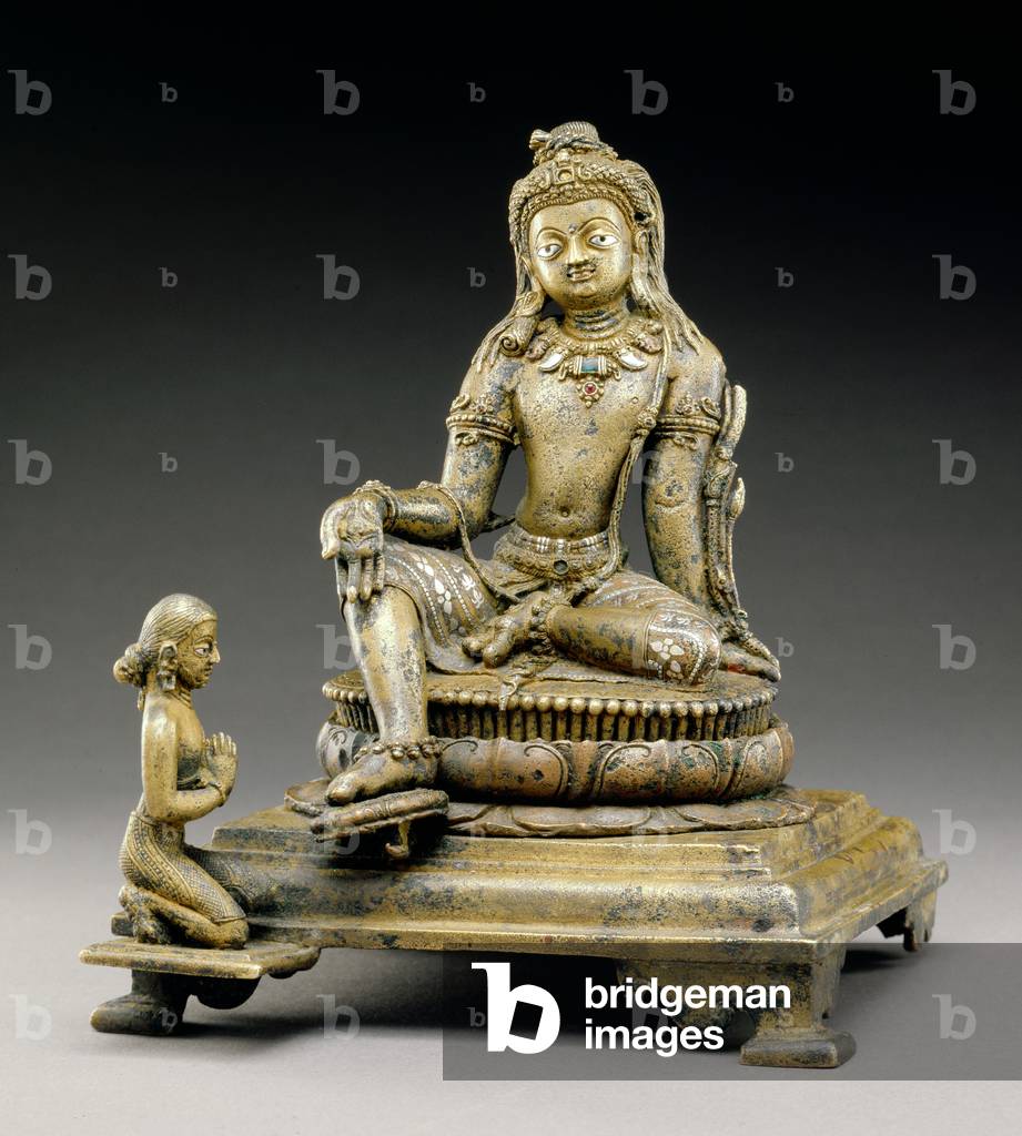 Manjusri, Sirpur culture, 800 AD (bronze)