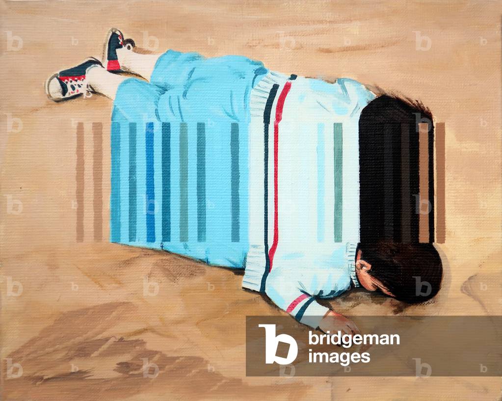 Beached, 2019 (acrylic on canvas)