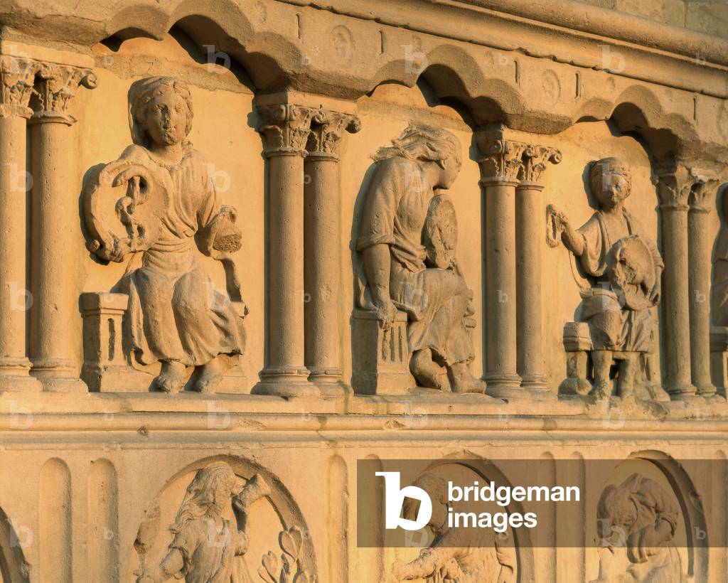 La cathedrale Notre Dame de Paris, Paris 4. Construction from 1160, rehabilitation by Viollet Le Duc, 19th century.