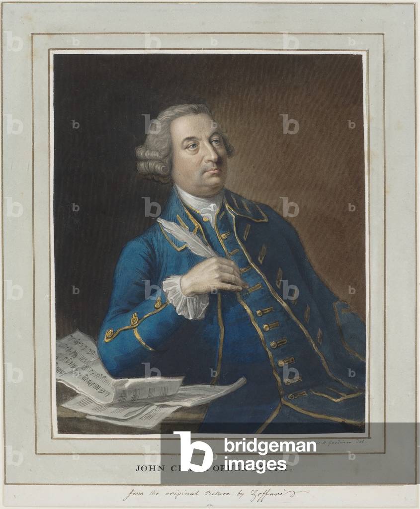 John Christopher Smith, c.1760 (pen & ink and w/c on paper)