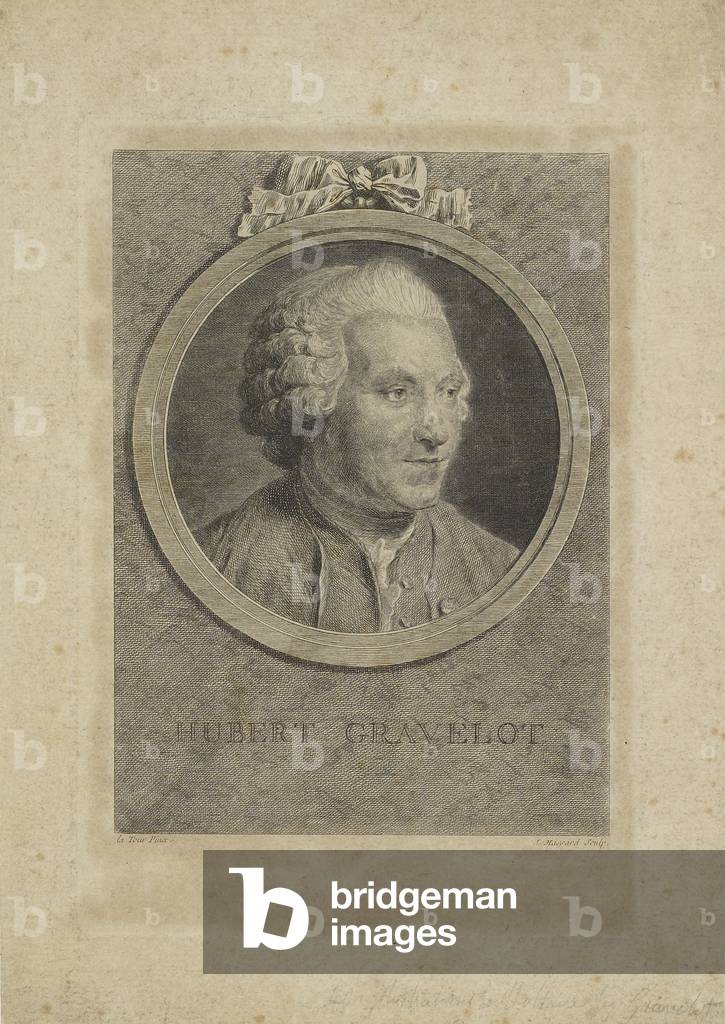 Hubert Gravelot, engraved by Jean Massard the Elder (1740-1822), c.1770 (engraving)