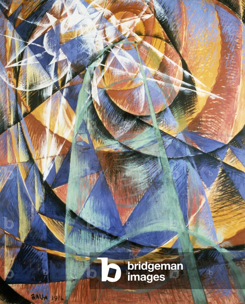 Images of artwork by Giacomo Balla (1871-1958) from