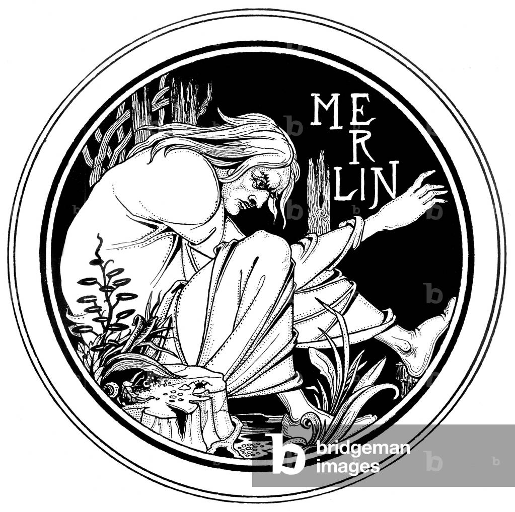 Merlin, 1893-94 (Litho)
