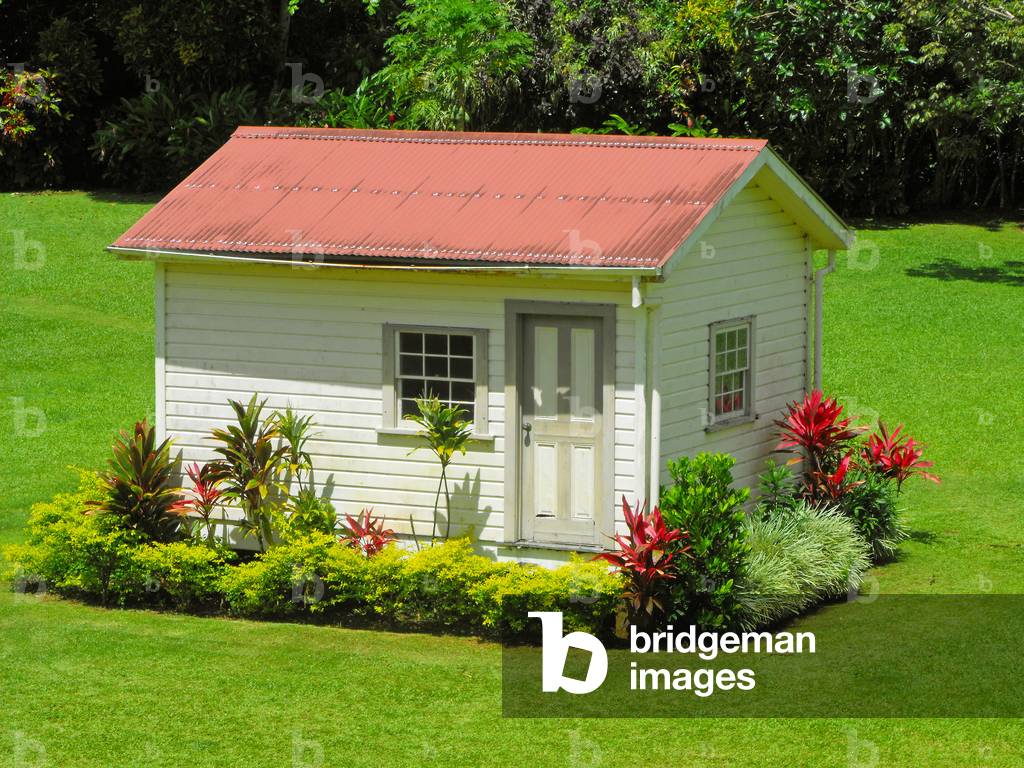 Chalet in the grounds of Villa Vailima, Apia, Samoa (photo)