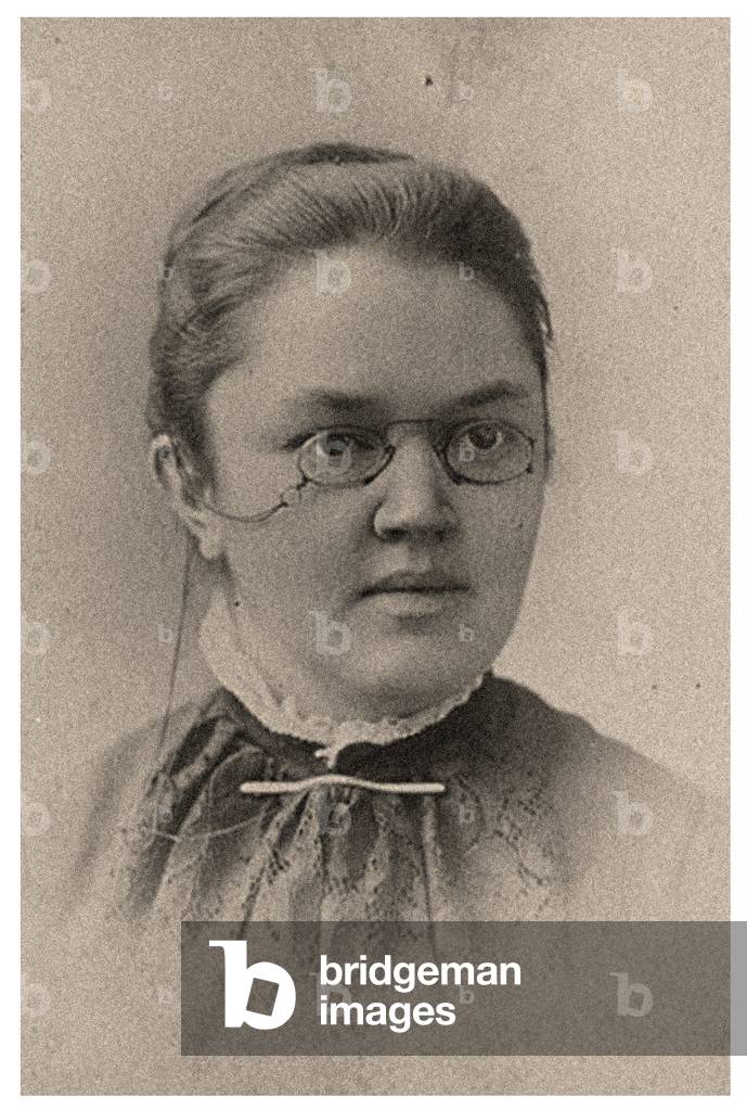 Portrait of Katharine Lee Bates, c.1885 (photo)
