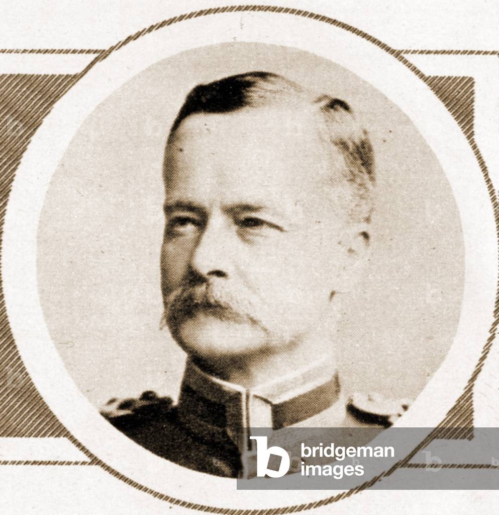 Portrait of Lieutenant General Samuel Holt Lomax (1855 - 1915) (sepia photo)
