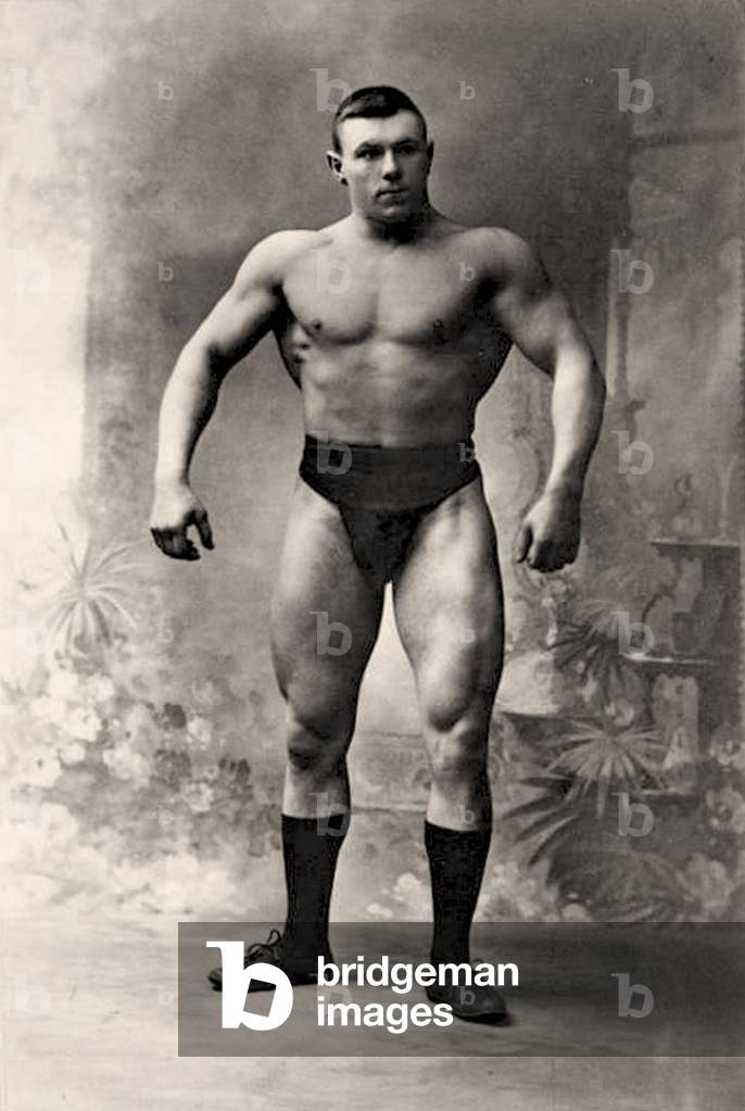 Portrait of george hackenschmidt, (photo)