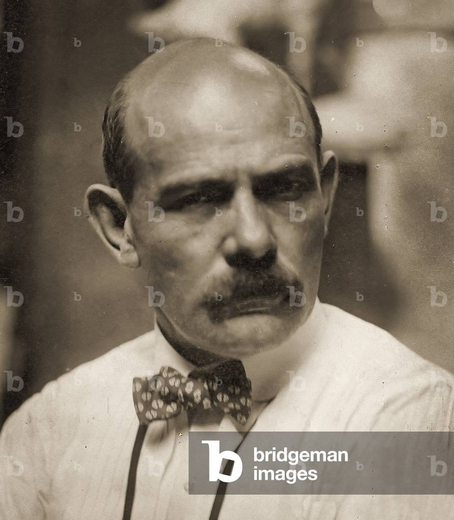 Portrait of John Gutzon de la Mothe Borglum, 1919 (Sepia Photo)