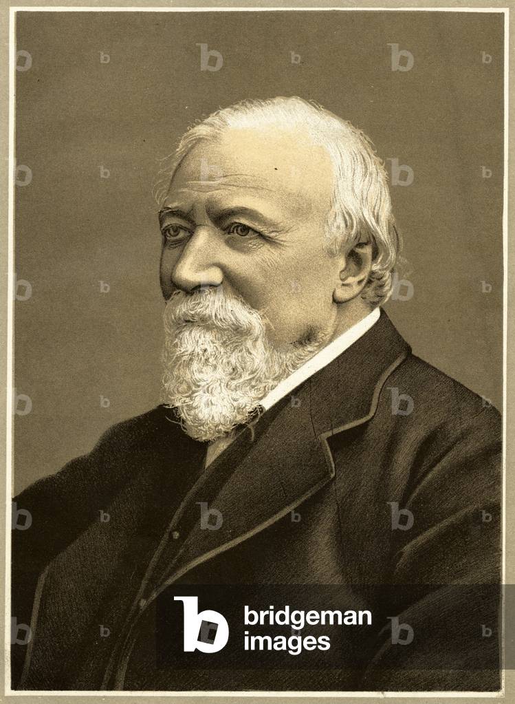 Robert Browning, 1887 (sepia photo)