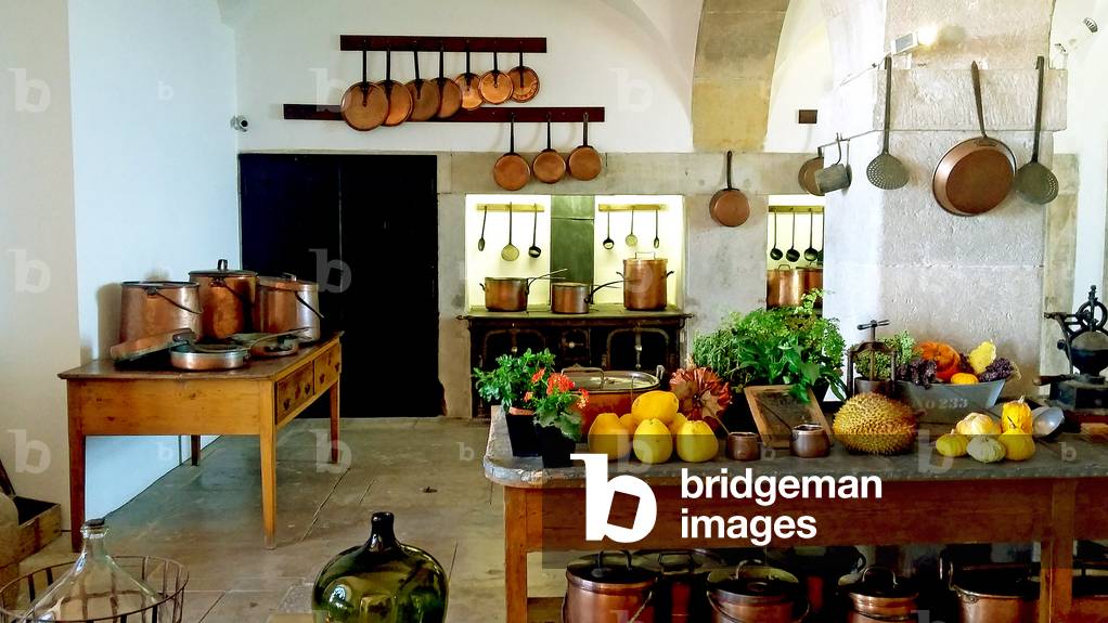 View of the Palace Kitchen, Pena National Palace, Sintra, Portugal (photo)