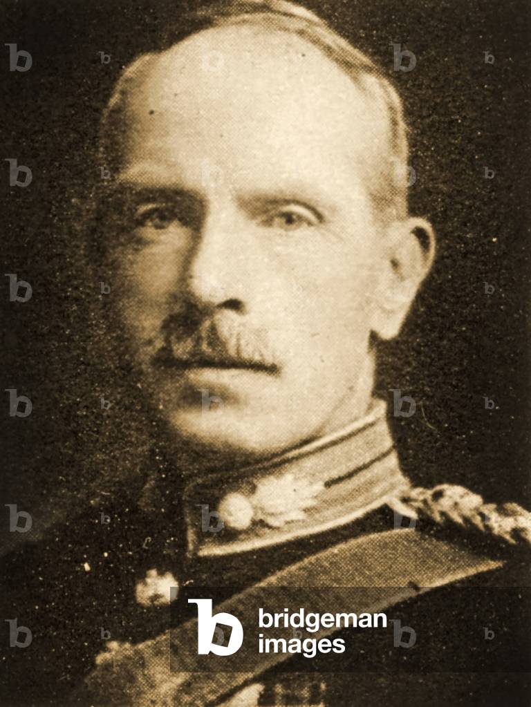 Portrait of Major General Sir William Throsby Bridges KCB CMG (1861 – 1915) (sepia photo)