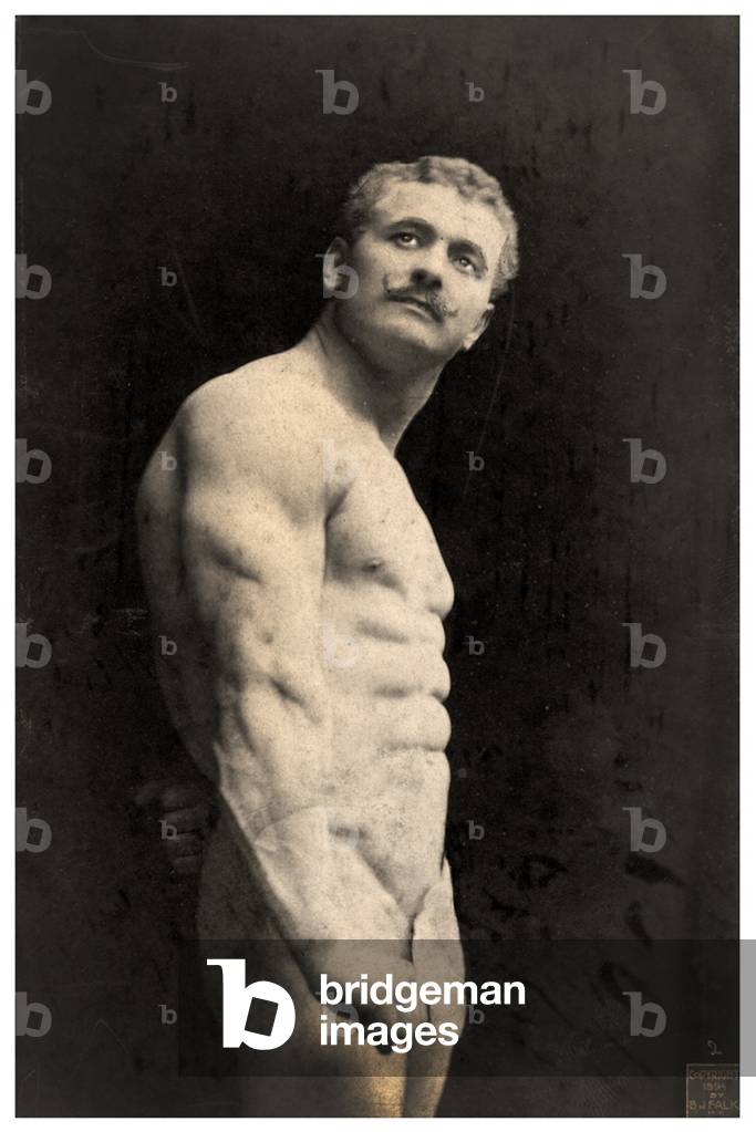 Portrait of Eugen Sandow, c.1894 (b/w photo)