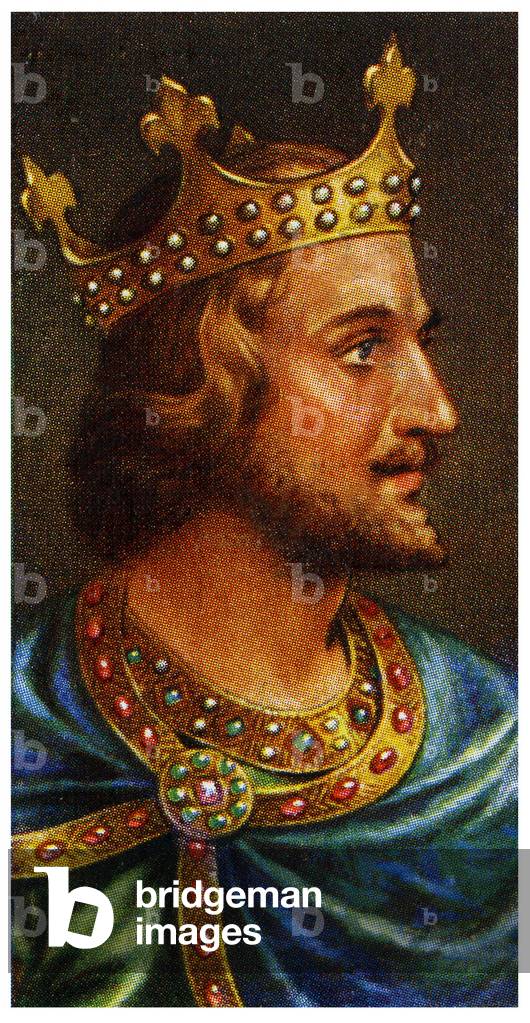 Portrait of King Stephen, 1935 (litho)