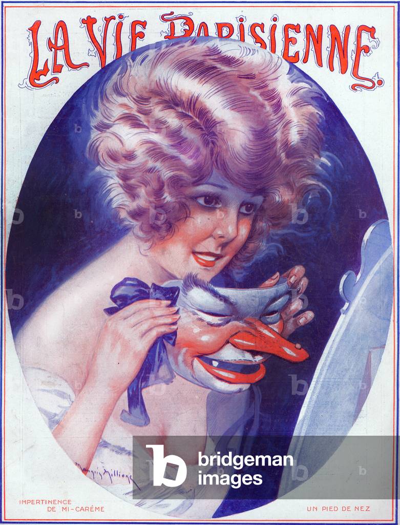 Cover of 'La Vie Parisienne', 18th March, 1922  (print)