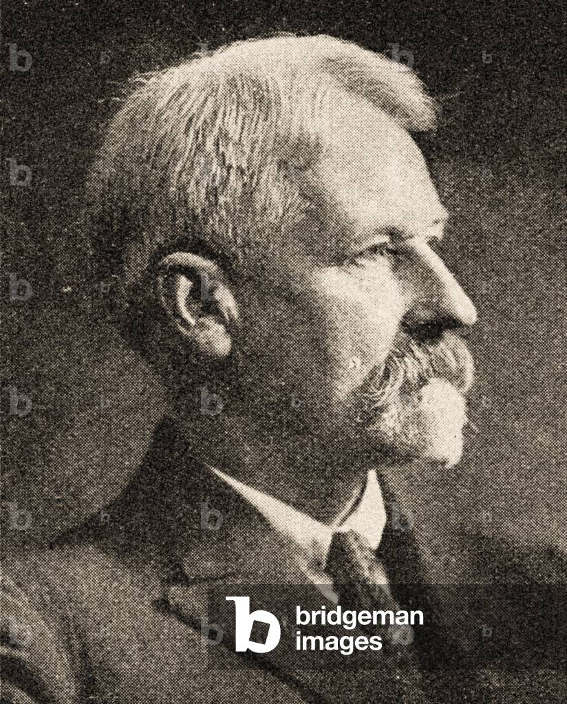 Portrait of H.W. Nevinson, (photo)