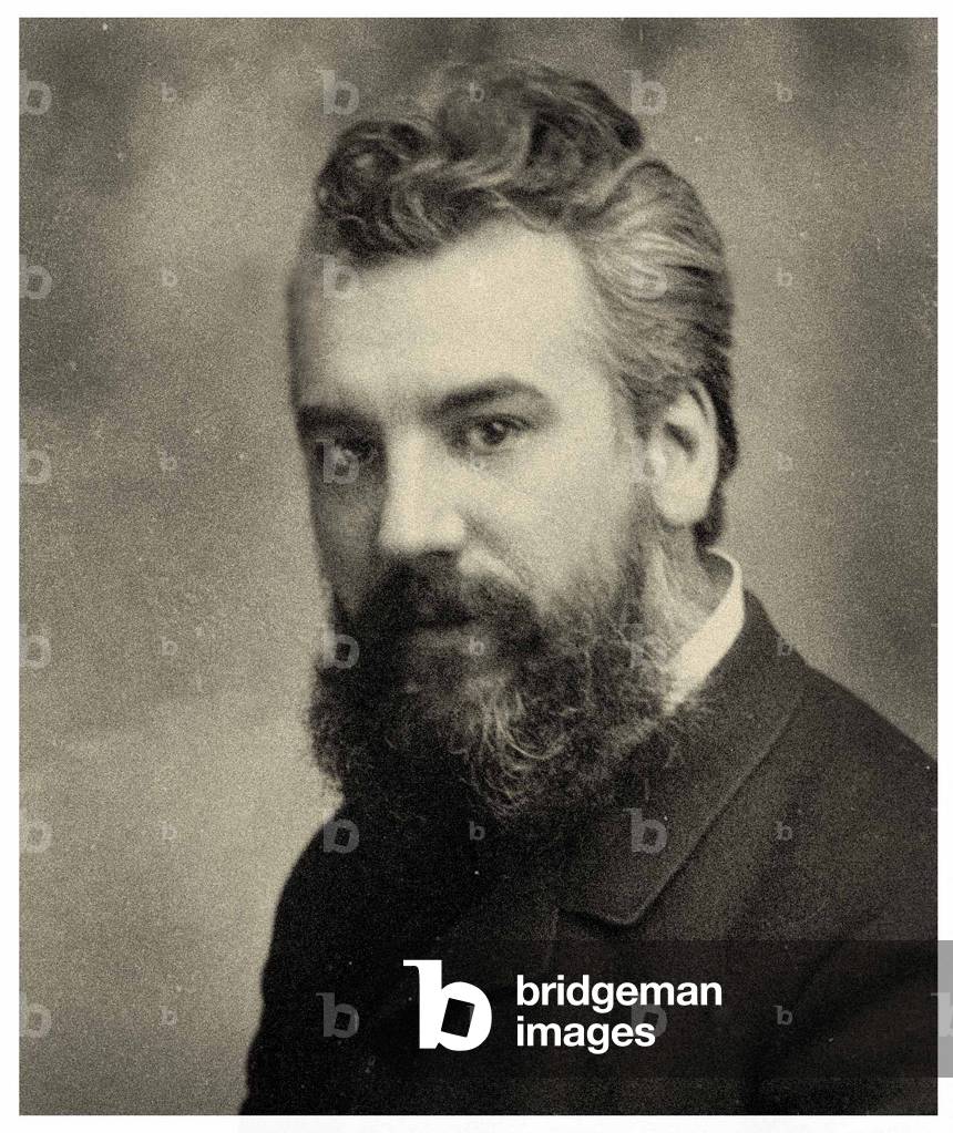 Portrait of Alexander Graham Bell, c.1885 (photo)