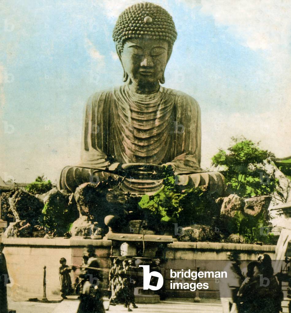 Buddha, Kobe, c.1900 (albumen photo)
