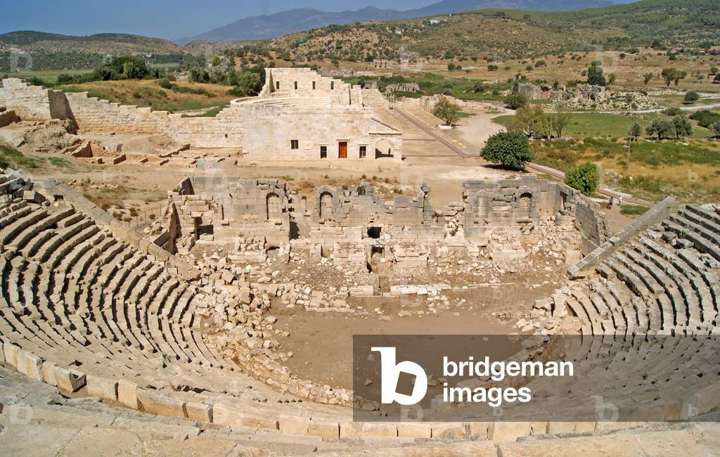 Patara's Amphitheatre, Patara, Turkey. (photo)