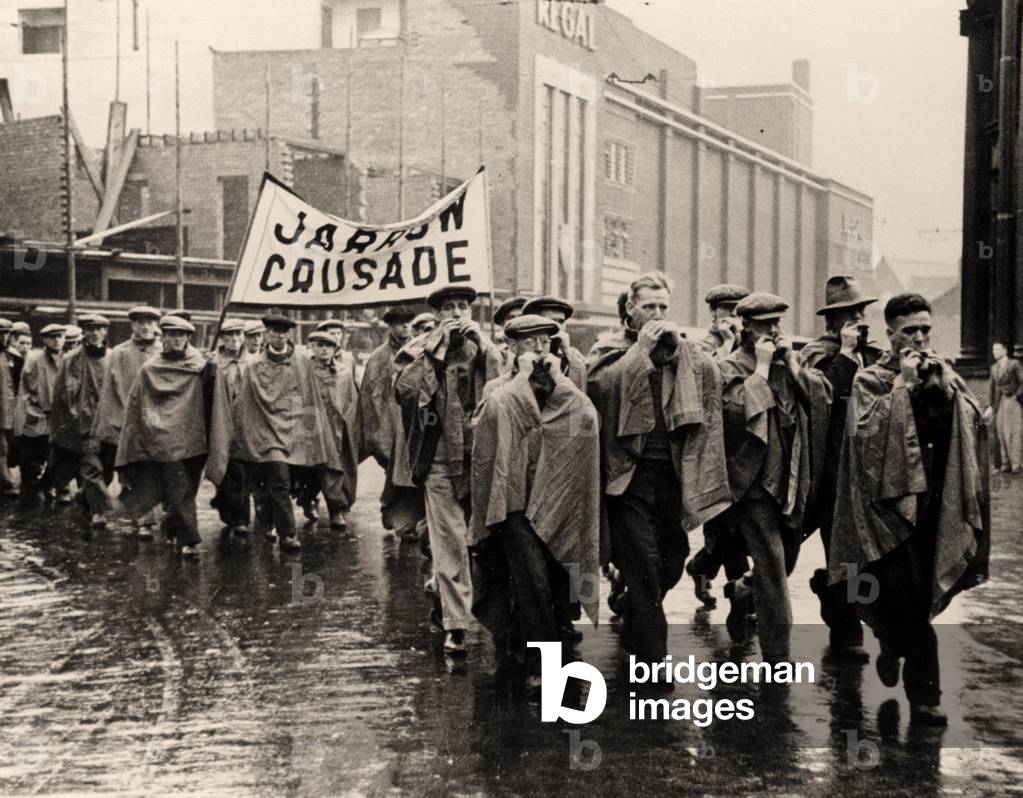 The Jarrow March to London, 1936 (photo) 