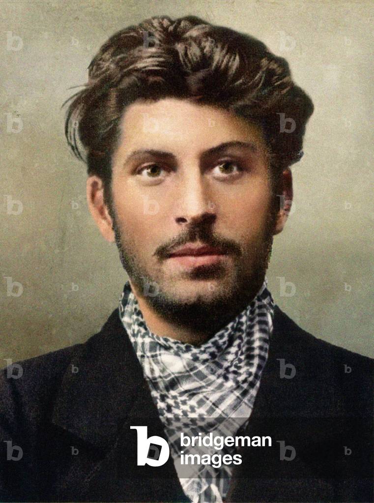 Portrait of Stalin age 24, 1902 (photo)