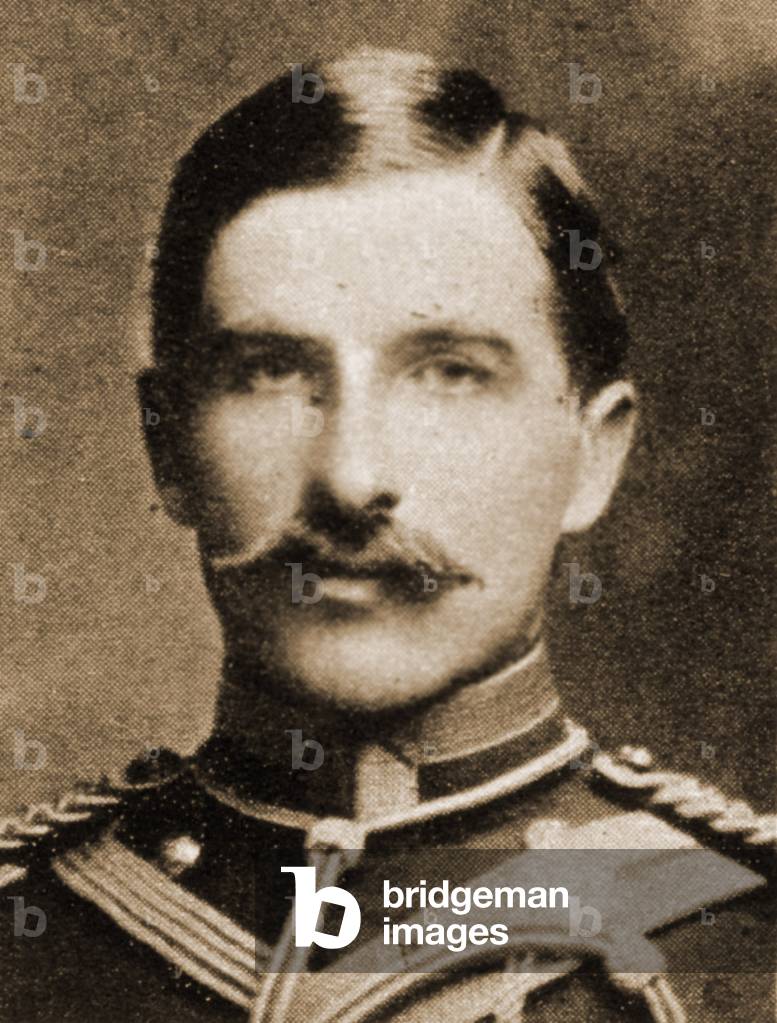 Portrait of Frank Wormald CB (1868-1915) (sepia photo)