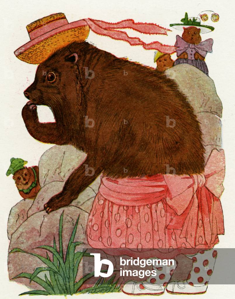 'Coney', 1913 (colour litho)