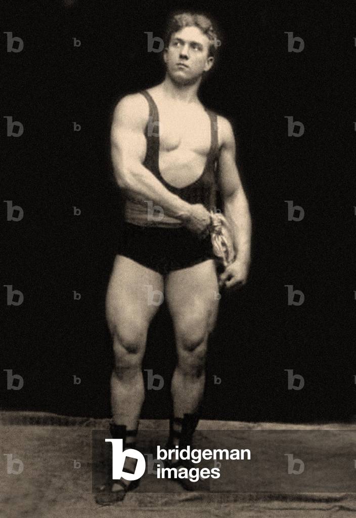 Portrait of Lionel Strongfort, 1910 (photo)