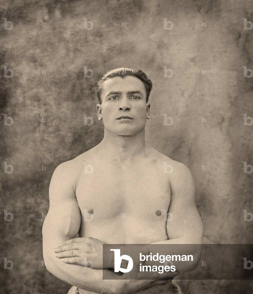 Portrait of Olympic Gold medalist Ernest Cadine c.1920 (photo)