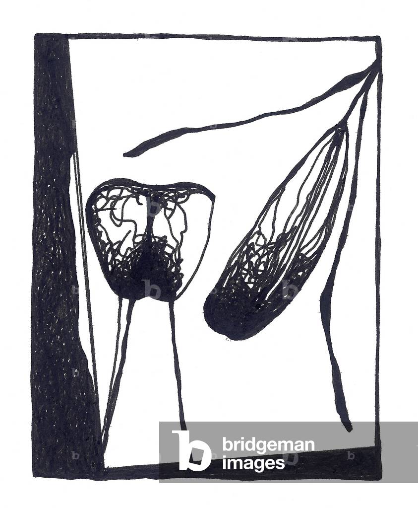 Untitled (china ink on paper)