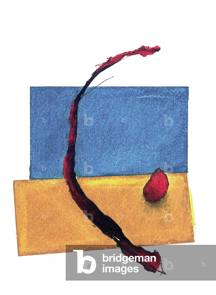 Untitled (oil pastel, china ink and graphite on paper)