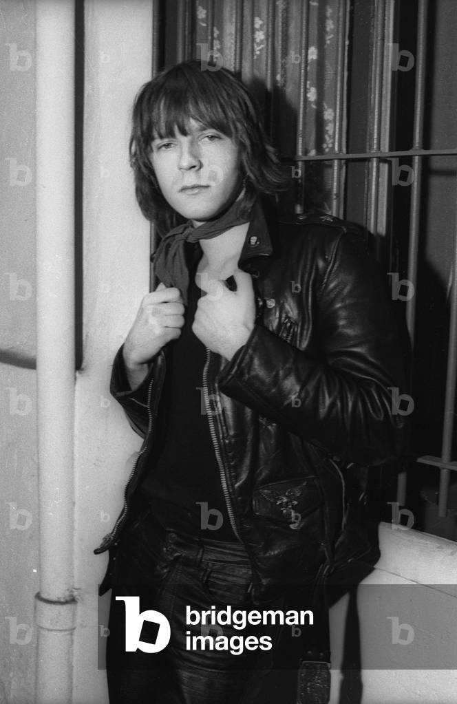 The French singer Renaud (Renaud Sechan) in February, 1979 (photo)