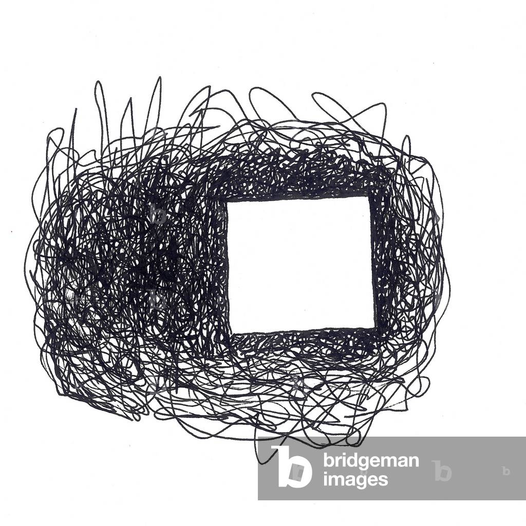 Untitled, (china ink on paper)