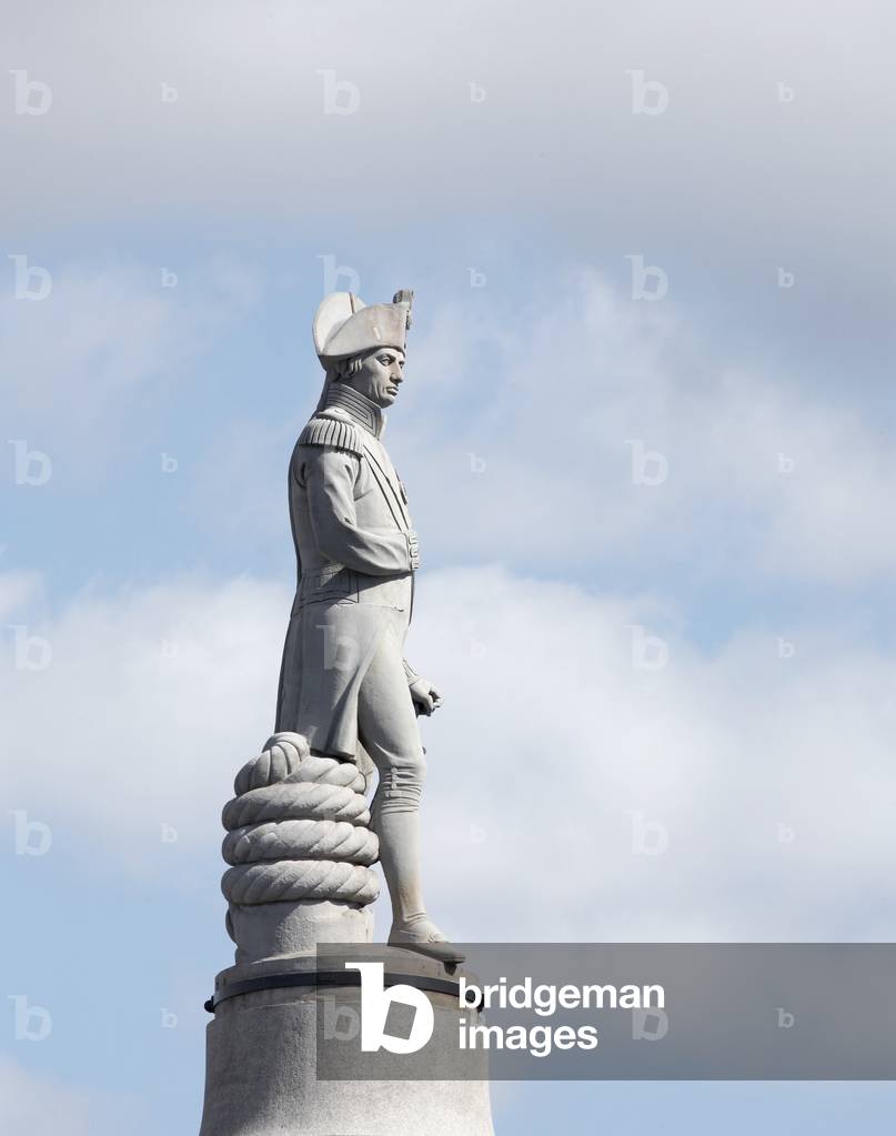 Bild von Skulptur "Detail von Nelsons Kolumne von Edward Hodges Baily (Foto)"