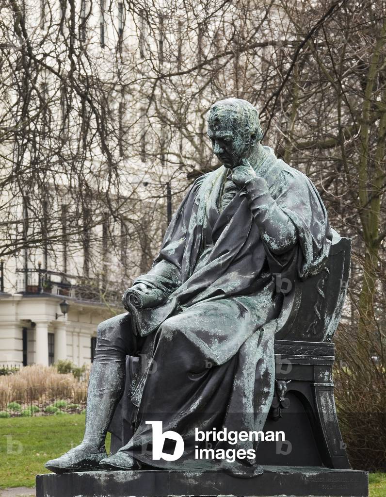 Bild von Skulptur "Dr. Edward Jenner von William Calder Marshall (Foto)"