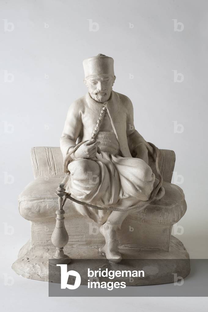 Smoking Turk, 1853 (plaster)