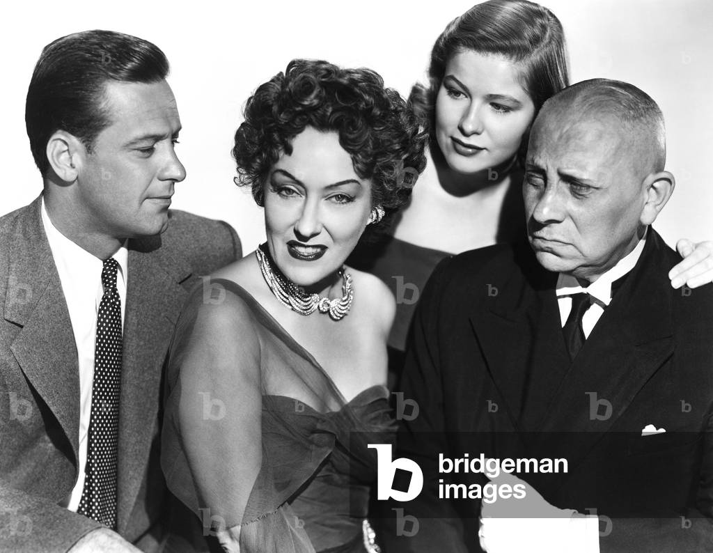 William Holden, Gloria Swanson, Nancy Olson And Erich Von Stroheim.