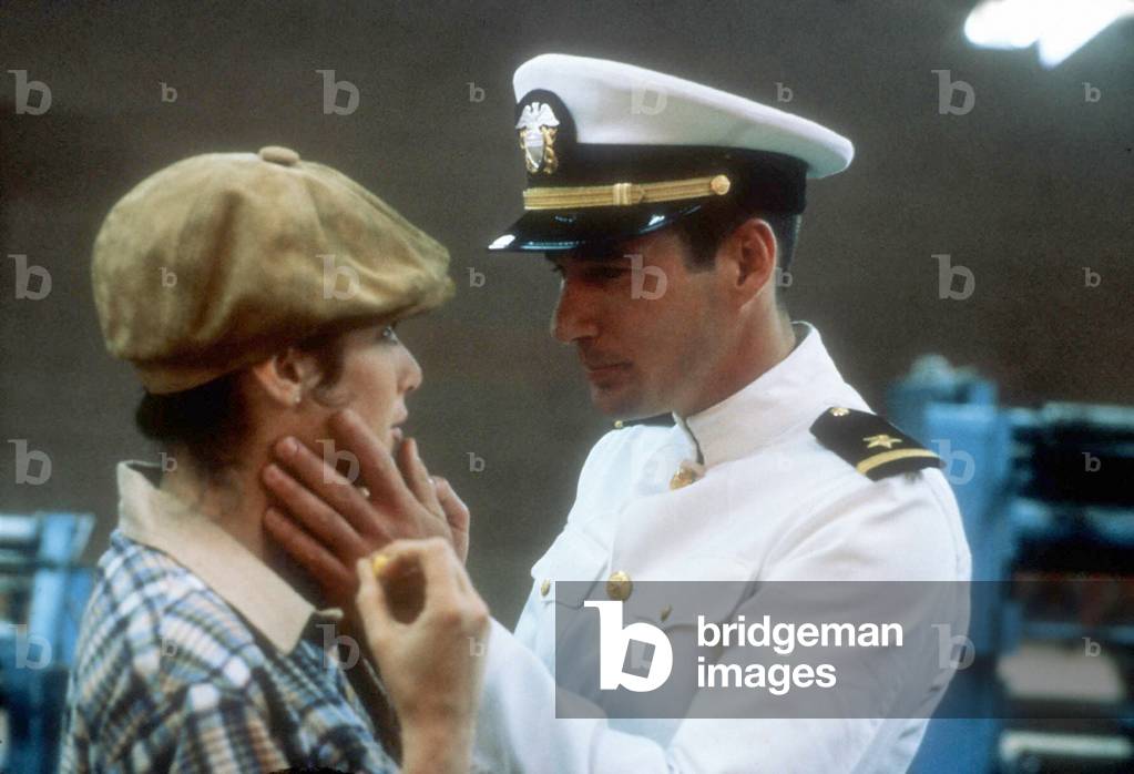 Debra Winger And Richard Gere, An Officer An A Gentleman 1982 Directd By Taylor Hackford