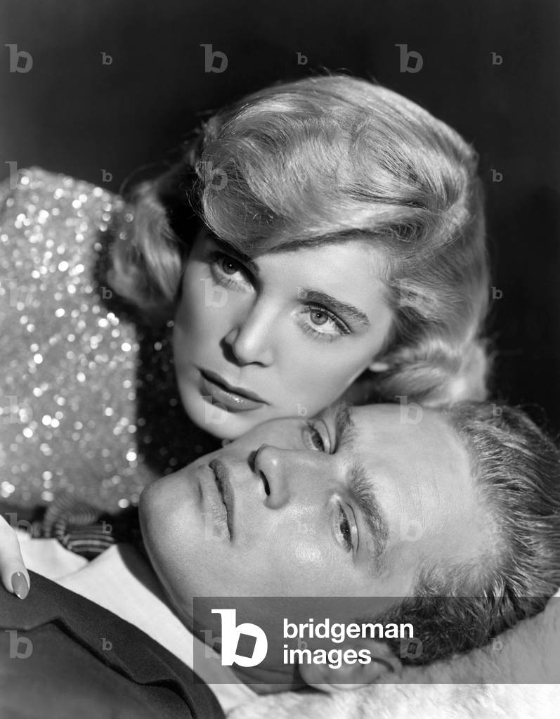 Lizabeth Scott And Charlton Heston, Dark City 1950 Directed By William Dierterle