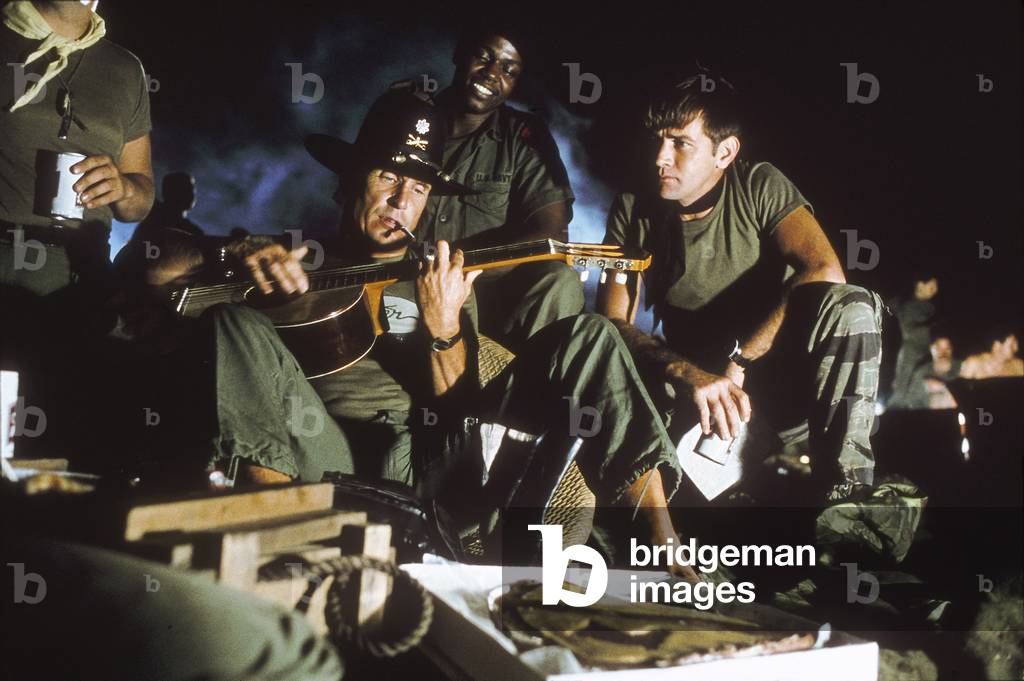 Robert Duvall And Martin Sheen, Apocalypse Now 1979 Directed By Francis Ford Coppola
