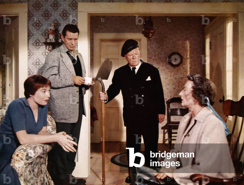 Shirley Maclaine, John Forsythe, Edmund Gwenn And Mildred Natwick, The Trouble With Harry 1955 Directed By Alfred Hitchcock