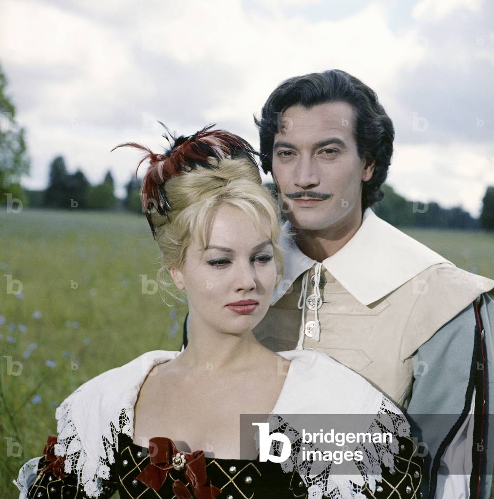 Mylene Demongeot And Gerard Barray, Les Trois Mousquetaires 1961 Directed By Bernard Borderie