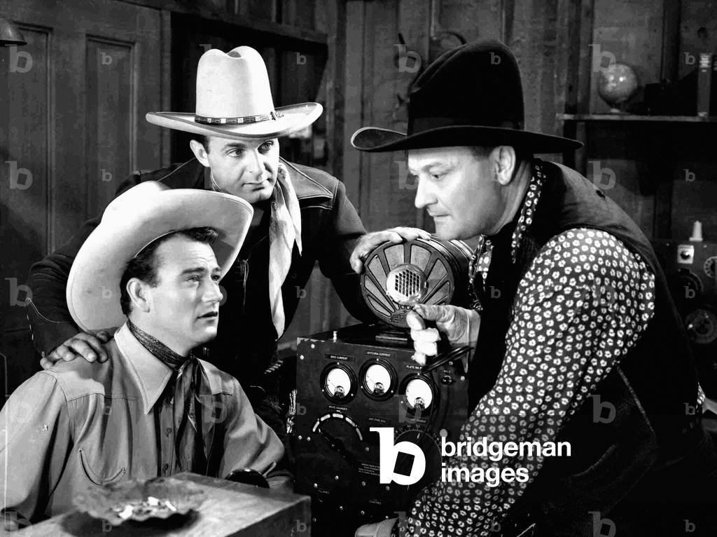 John Wayne, Ray Corrigan And Max Terhune.