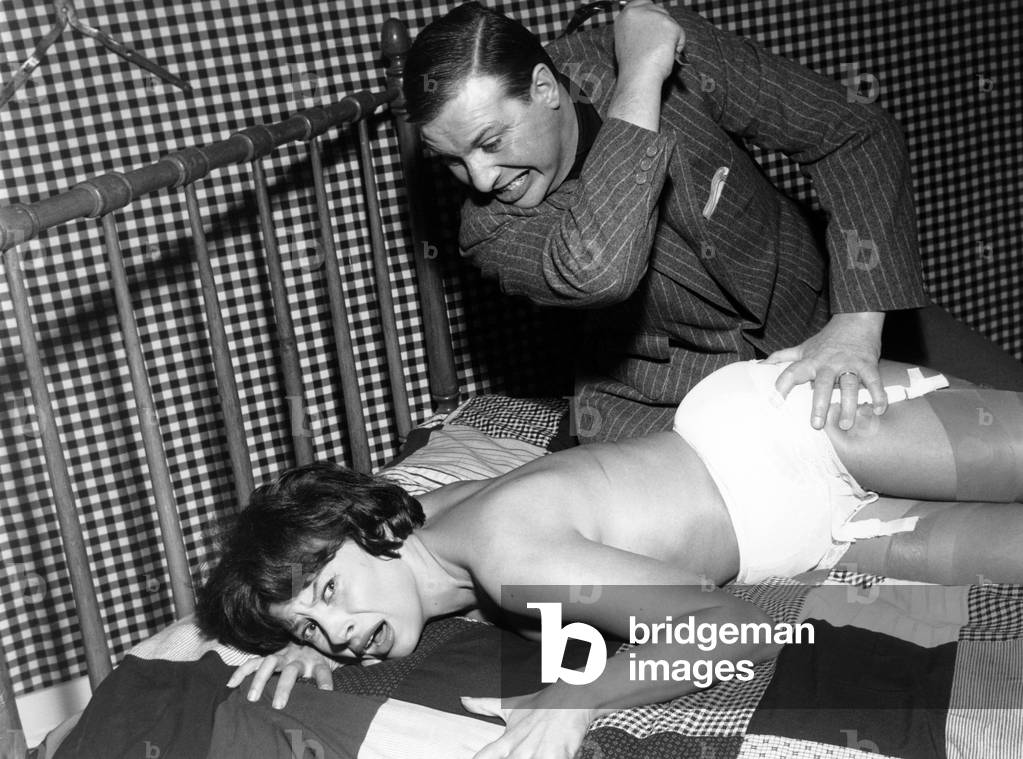 Robert Lombard And Magali Noel., Des Femmes Disparaissent 1959 Directed By Edouard Molinaro