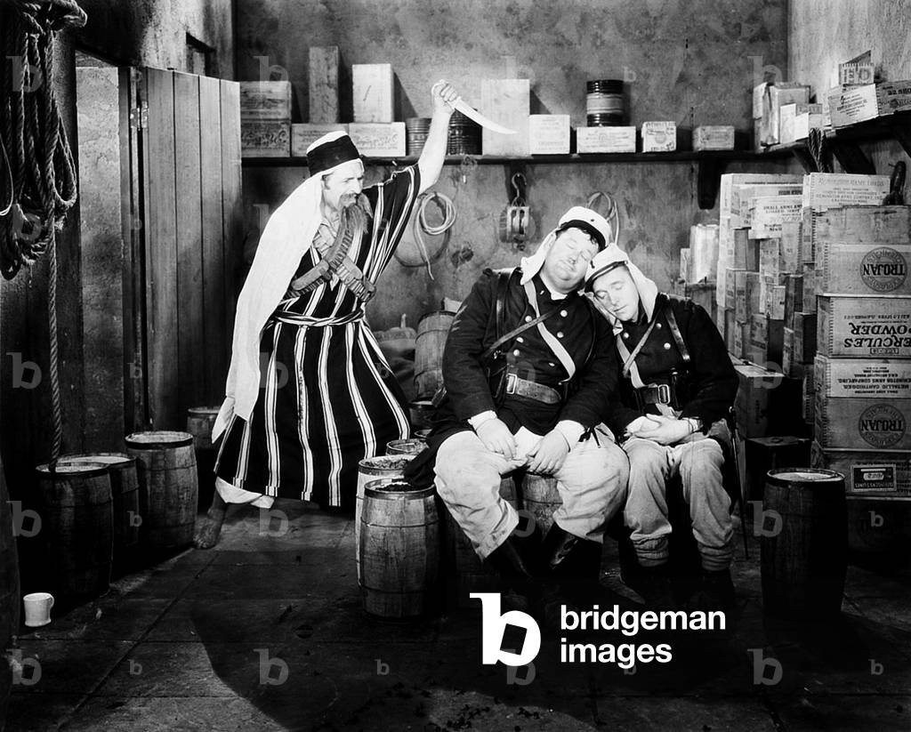 Oliver Hardy And Stan Laurel, Beau Hunks 1931 Directed By James Horne