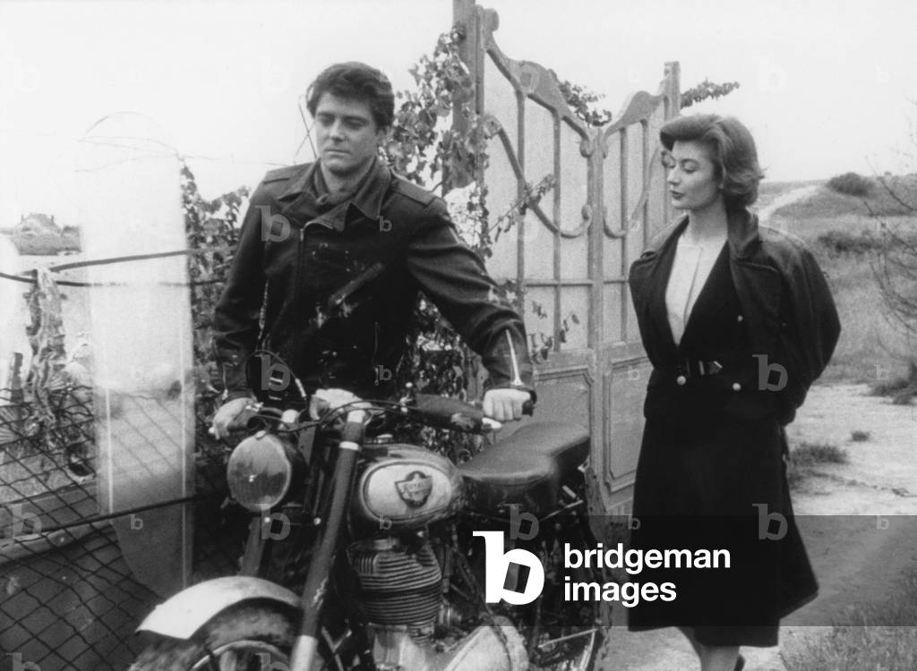 Jean-Pierre Mocky And Anouk Aimée , La Tete Contre Les Murs 1959 Directed By Georges Franju