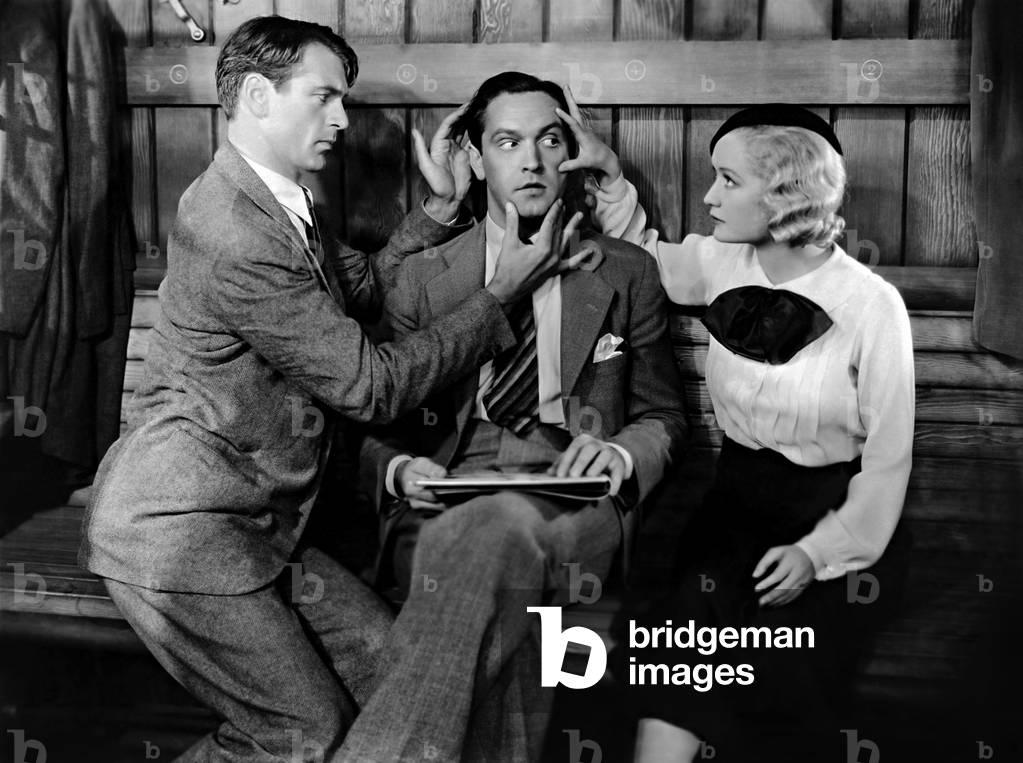 Gary Cooper, Fredric March And Miriam Hopkins, Design For Living 1933 Directed By Ernst Lubitsch