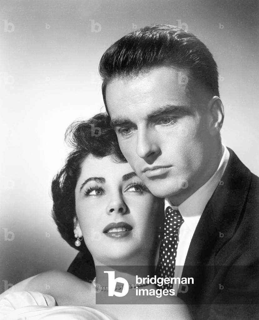 Elizabeth Taylor And Montgomery Clift,, A Place In The Sun 1951 Directed By George Stevens