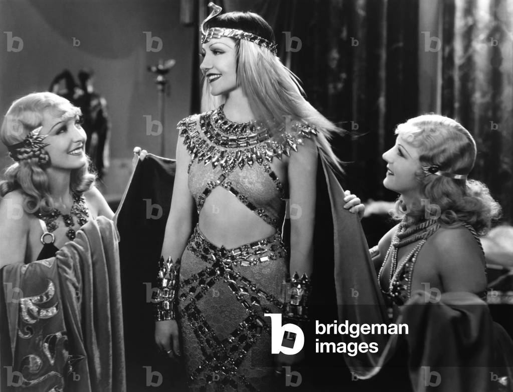 Claudette Colbert, Cleopatra 1934 Directed By Cecil B. Demille