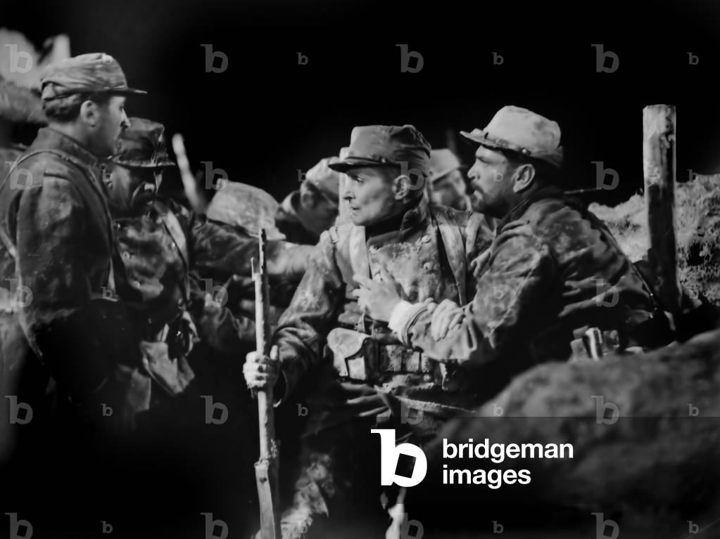 Pierre Blanchar And Gabriel Gabrio, Les Croix De Bois / Wooden Crosses 1931 Directed By Raymond Bernard